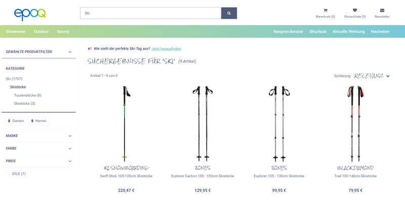 Der Screenshot zeigt ein Beispiel für einen Promoted Link im Control Desk.