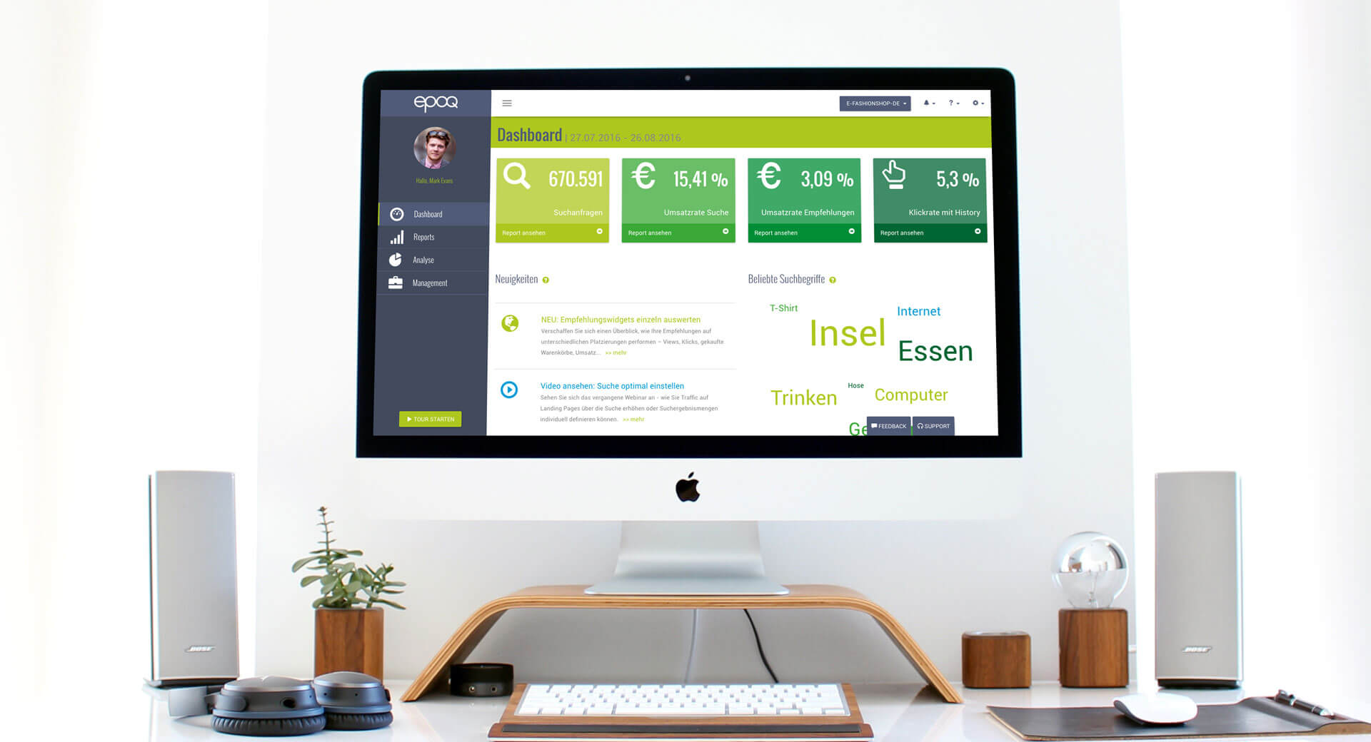 Epoq Control Desk Der Neue Login Bereich Epoq