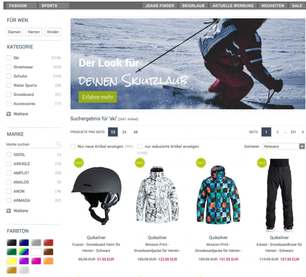 Digitales Storytelling über einen Banner anteasern.