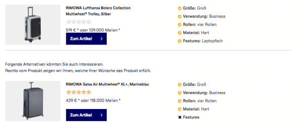 Guided Selling im E-Commerce mit einer Reasoning-Funktion